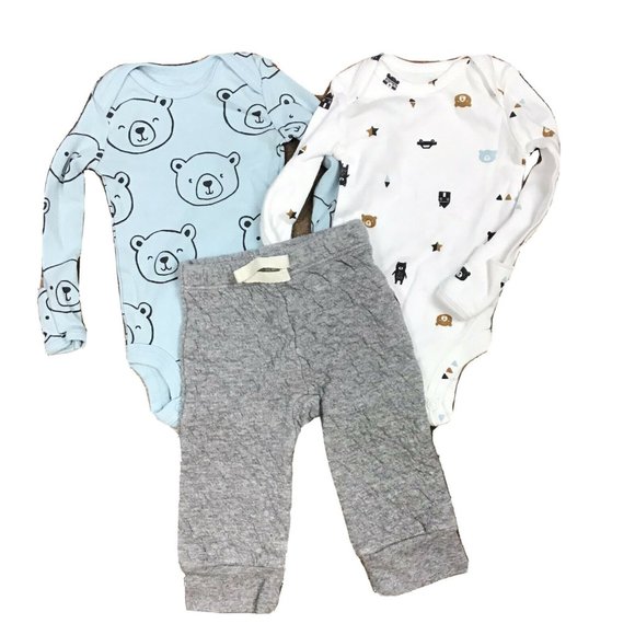 Carter's Other - Carters Newborn Baby Boy Bundle 2 Tees Pants